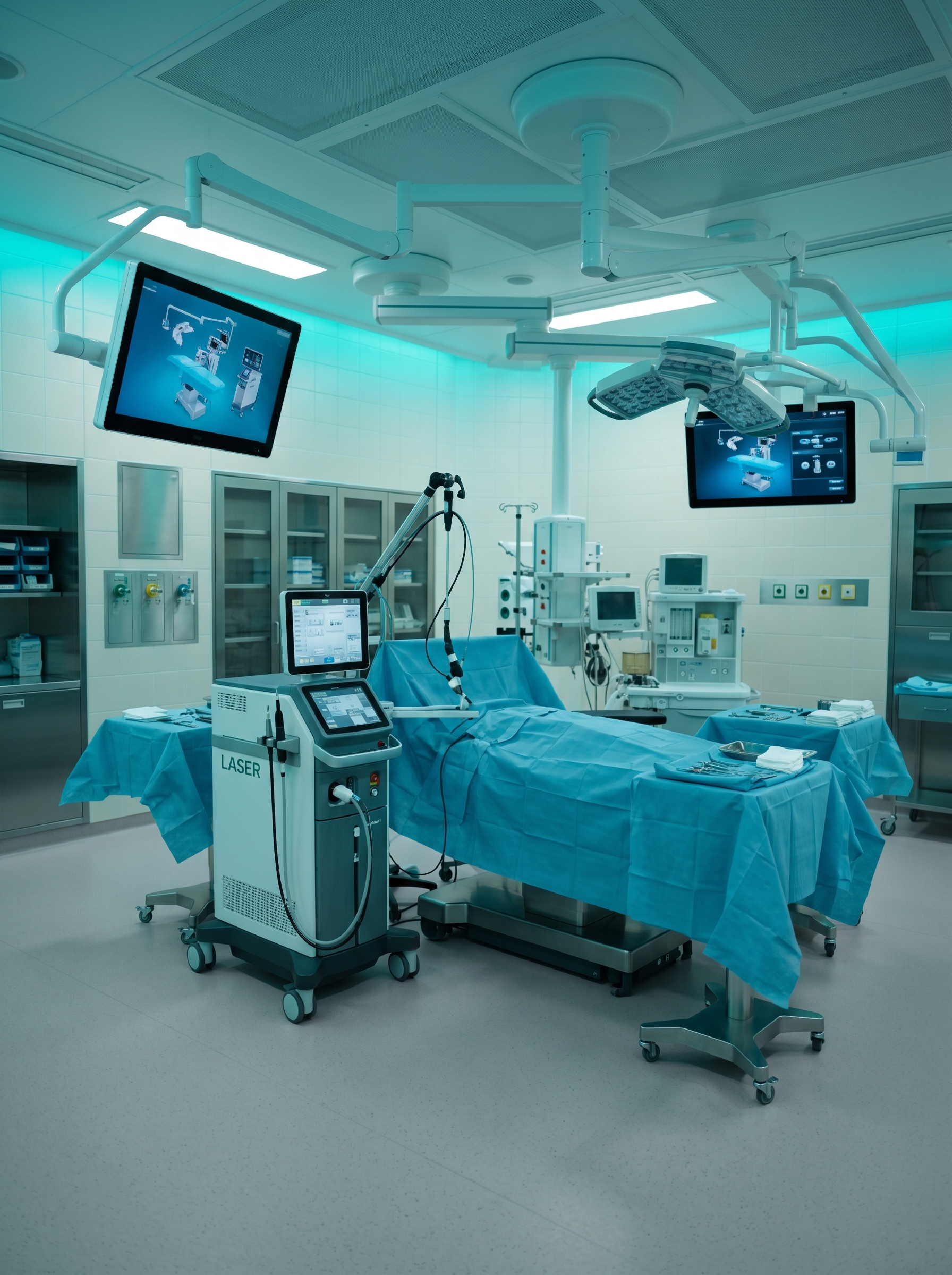 Proctocure laser surgery theatre